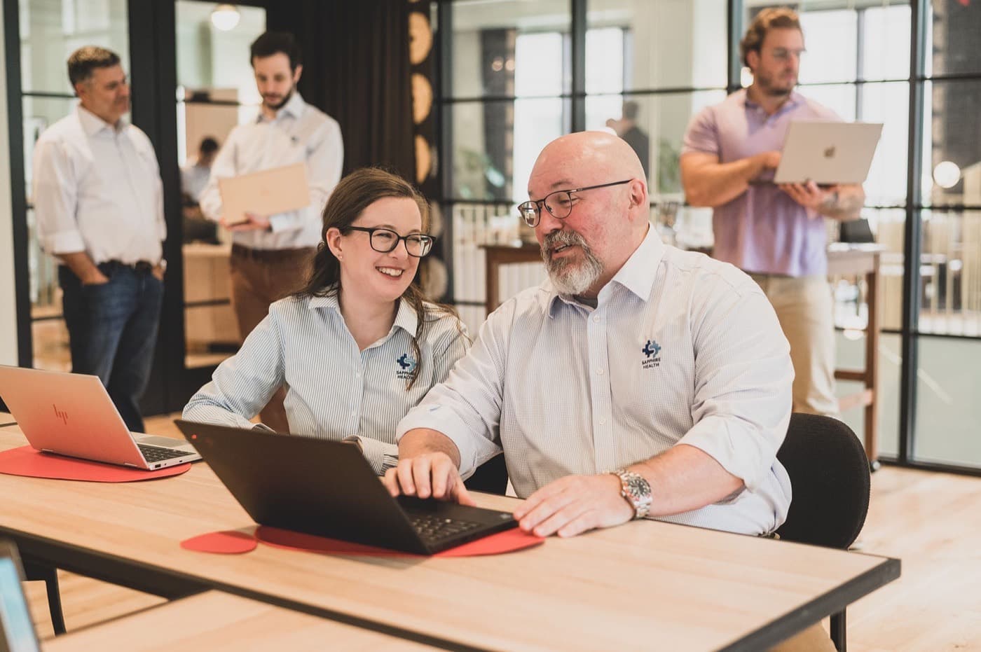 Sapphire Health at work